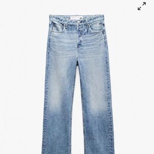 rag & bone miramar shea straight “jeans” in riverly